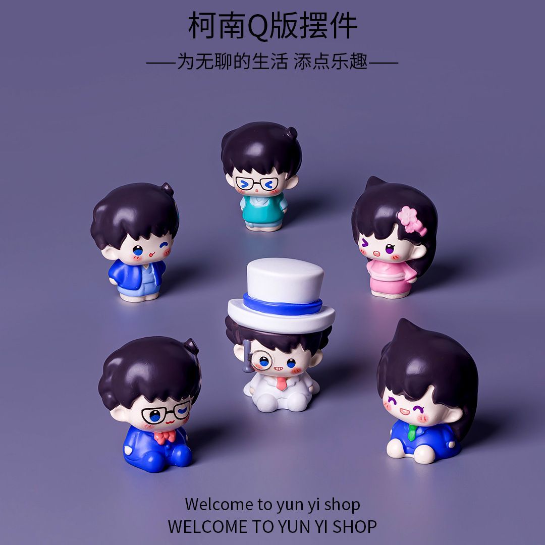 Sustainable Living Products - Detective Conan Mini Harsen Figuurtjes Creatieve