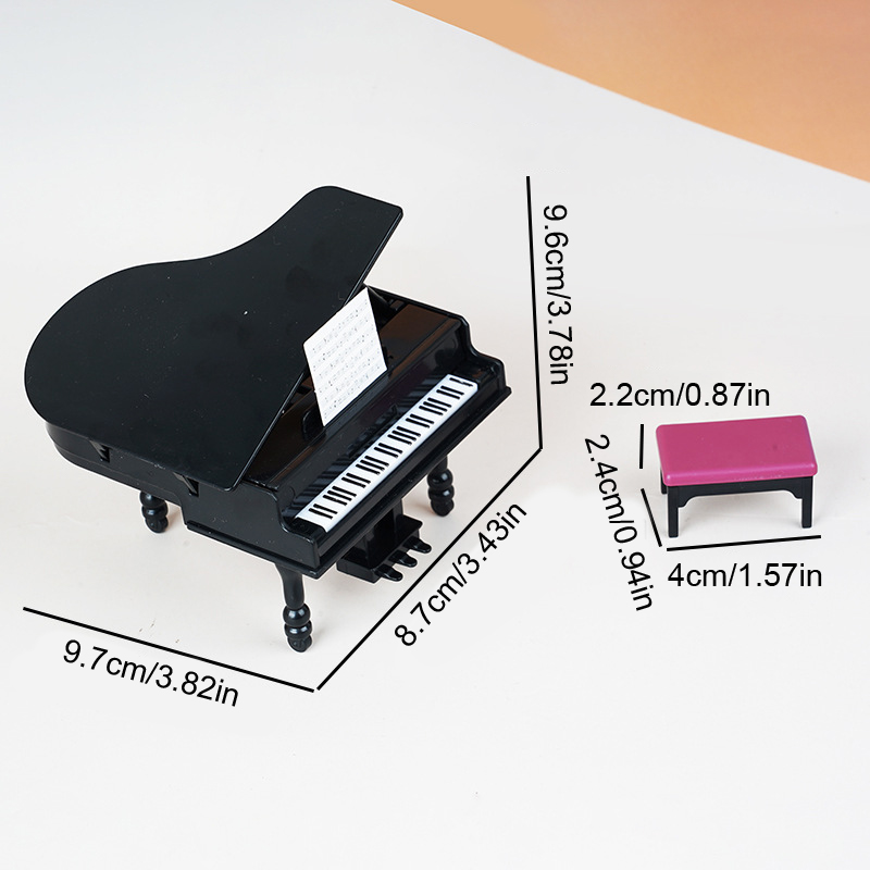 1:12 Dollhouse Miniatuur Piano - Sustainable Living Products recensie en prijs