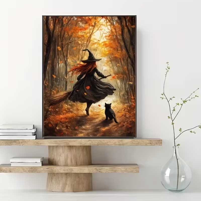 Retro Halloween Herfst Heks Op - Sustainable Living Products recensie en prijs