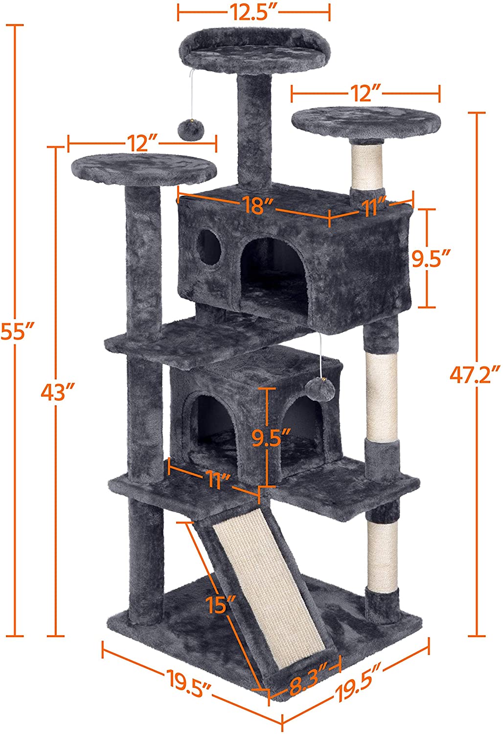 Modern luxe kattenklimrek aang - Sustainable Living Model recensie en prijs